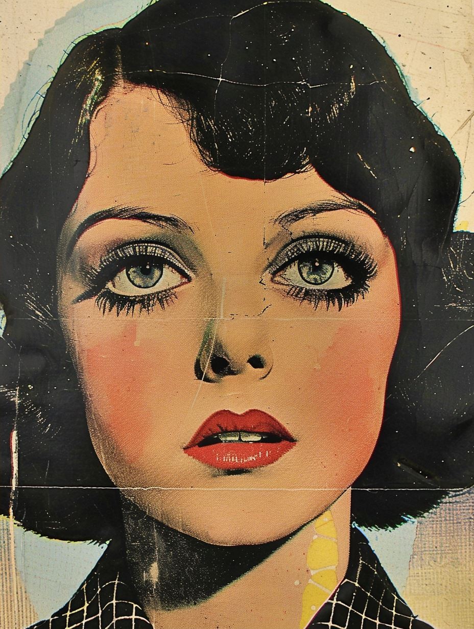 Vintage Collage Glamour