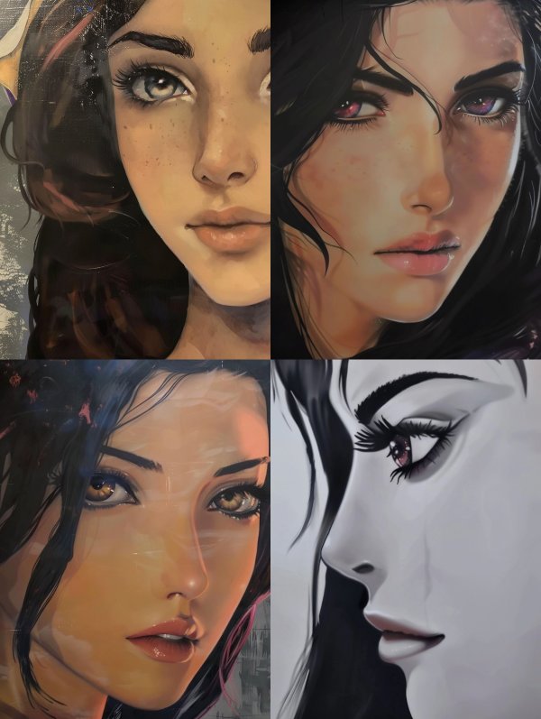 Ethereal Digital Portraiture Study
