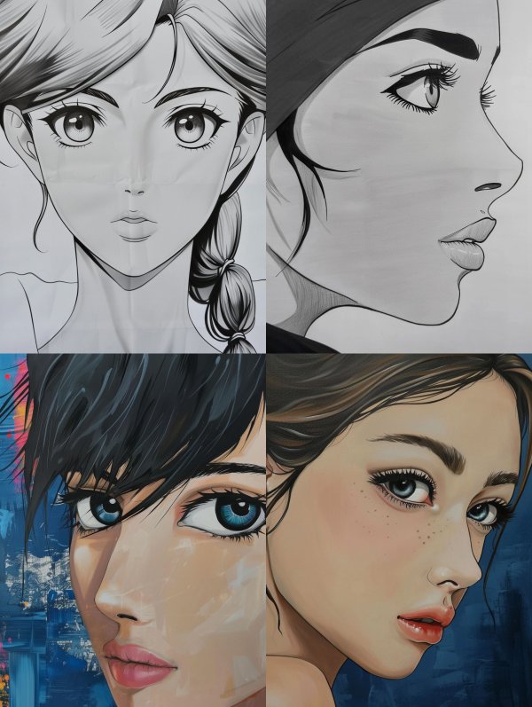 Monochrome Manga Muse