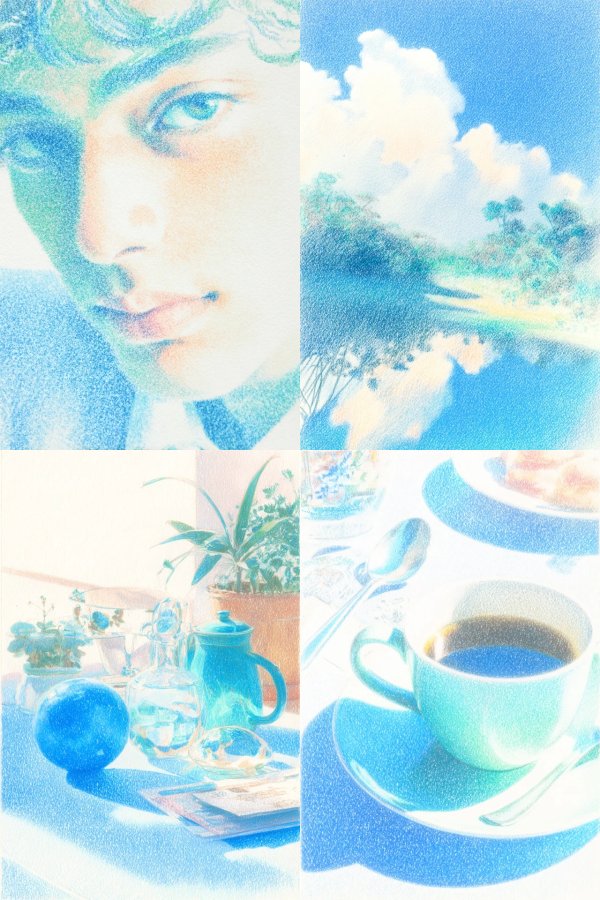 Ethereal Pastel Grain