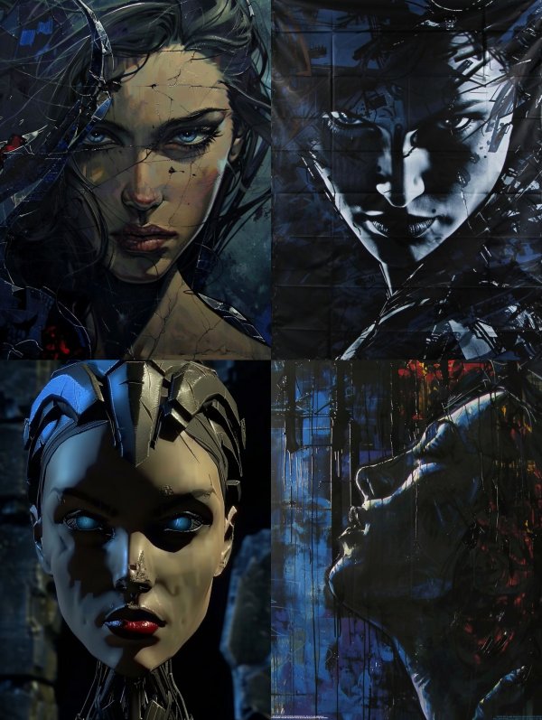 Shattered Soul Portrait