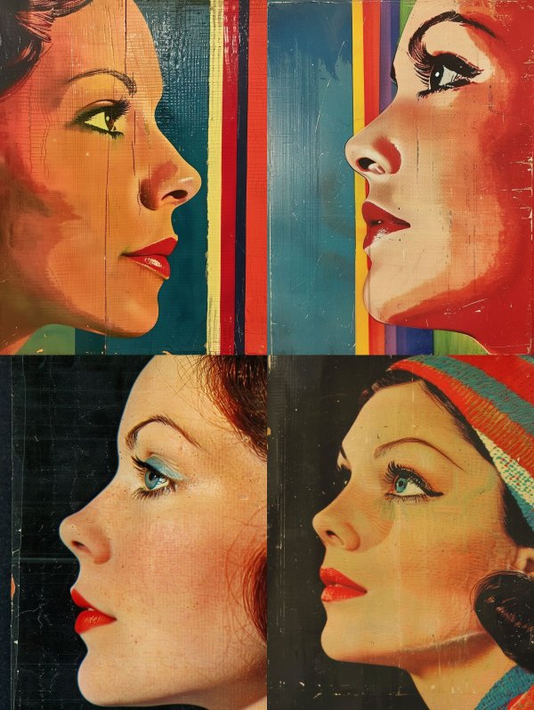 Vintage Pop Art Muse