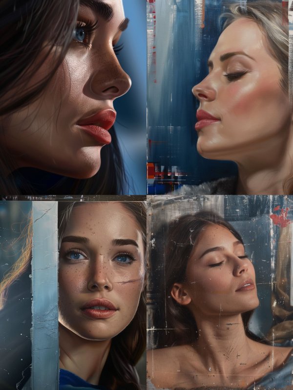Hyper-Realistic Ethereal Portrait Study
