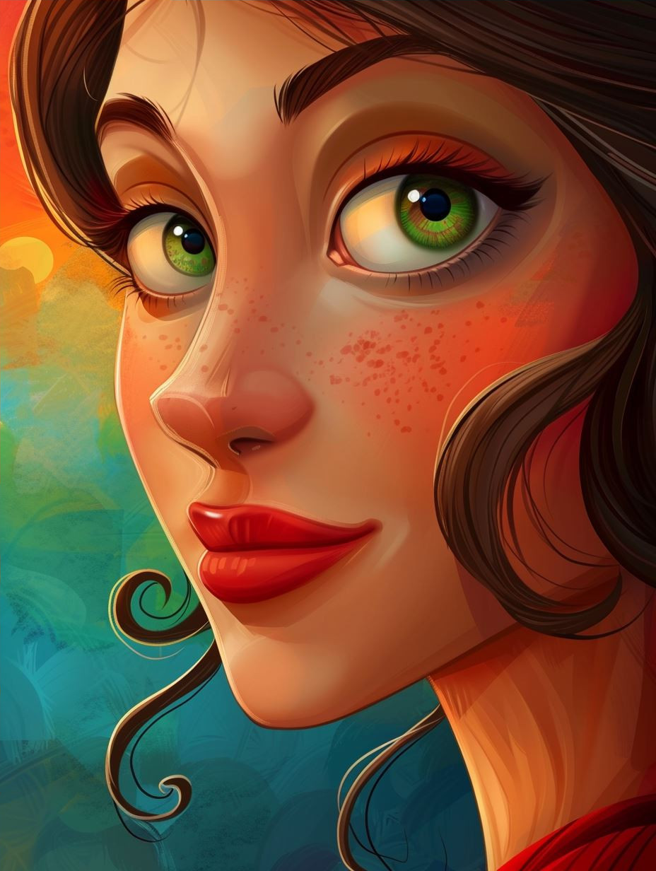 Ethereal Gaze of Autumnal Dreams