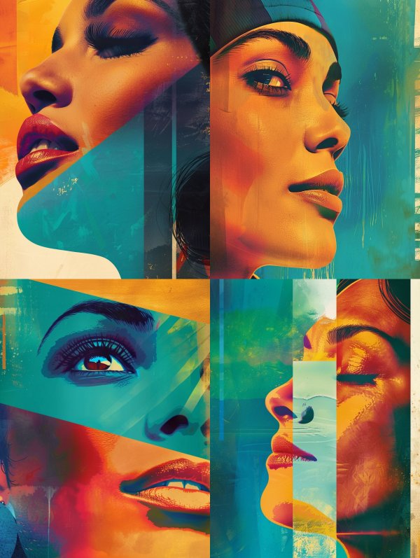 Fragmented Visions of Modern Beauty