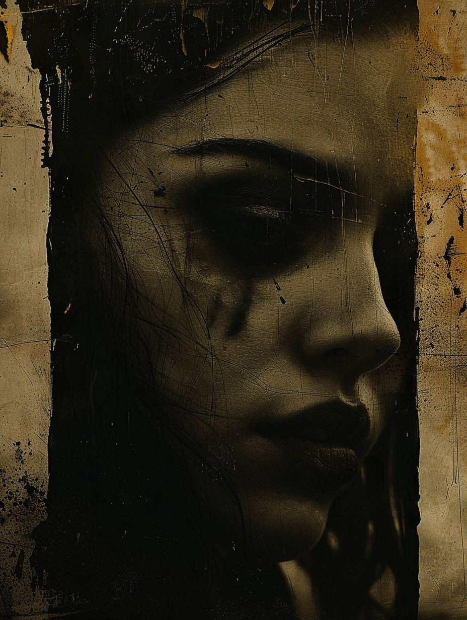 Golden Shadows of Ethereal Sorrow