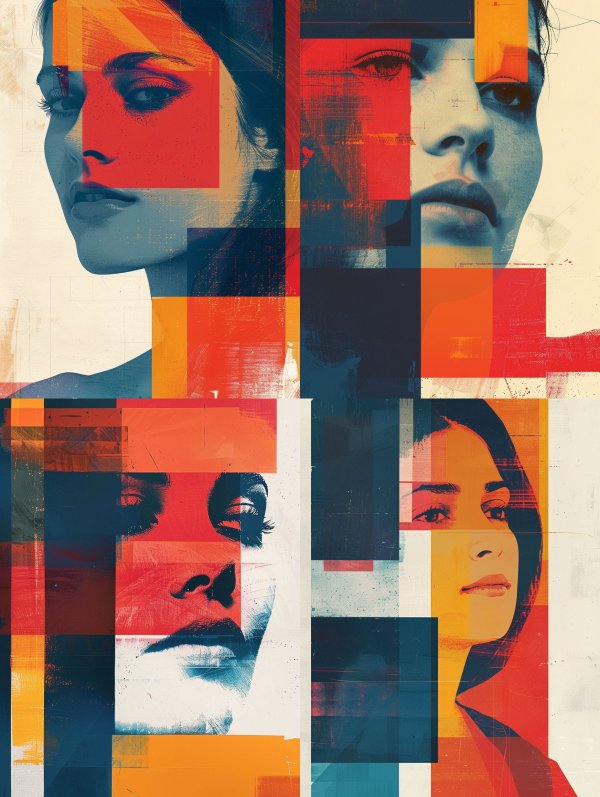 Chromatic Prism Portrait