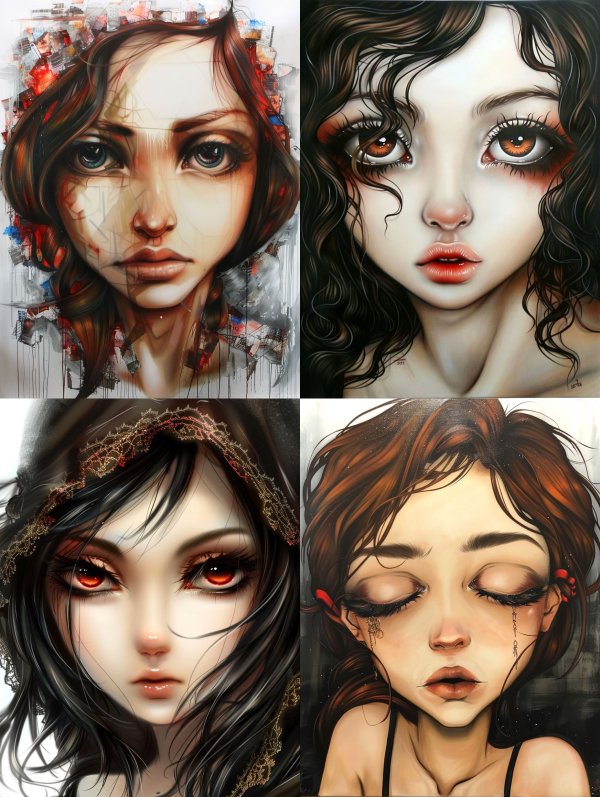 Fragmented Soul Portrait