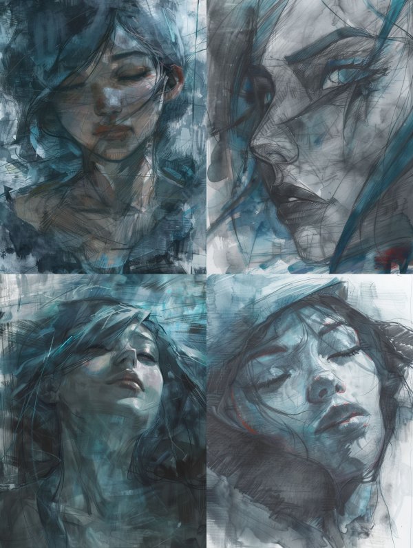 Melancholy Azure Dreams