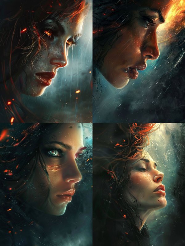 Ethereal Portraits of Fiery Souls