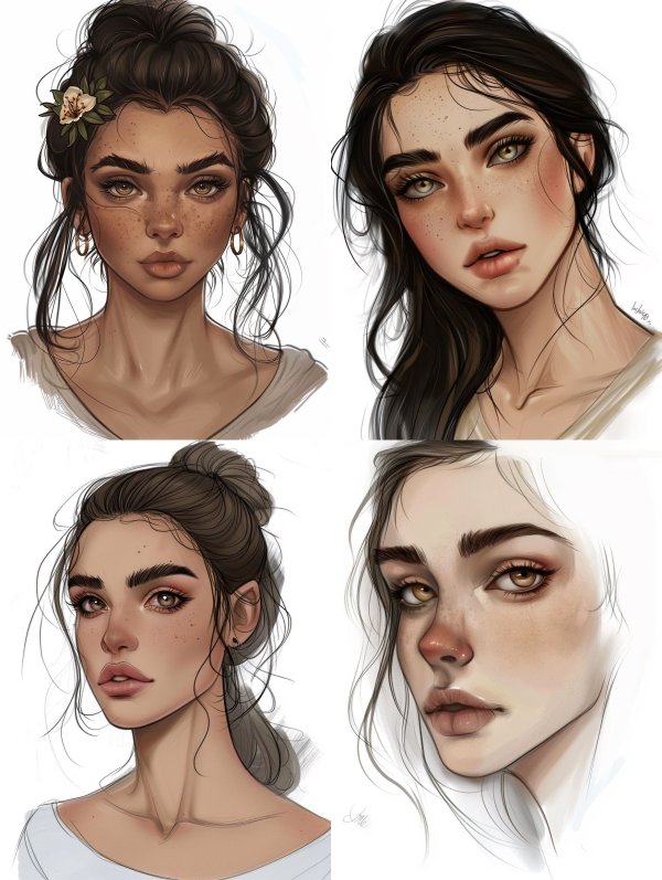 Ethereal Sun-Kissed Portrait