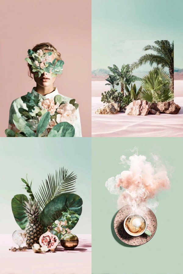 Floral Veil Serenity