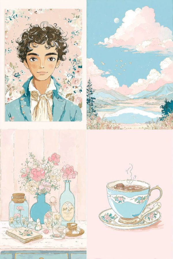 Floral Romantic Portrait