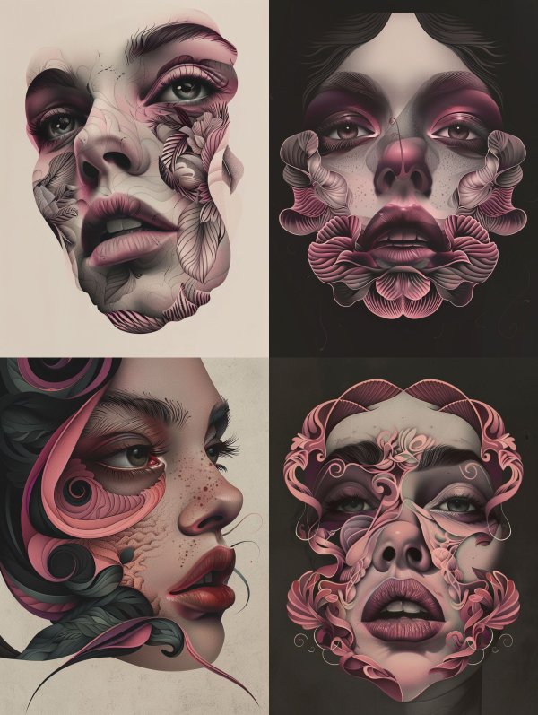 Floral Ethereal Portrait