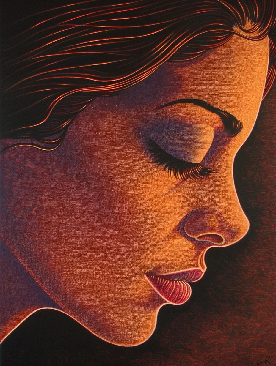 Ethereal Glow of Silent Reflection