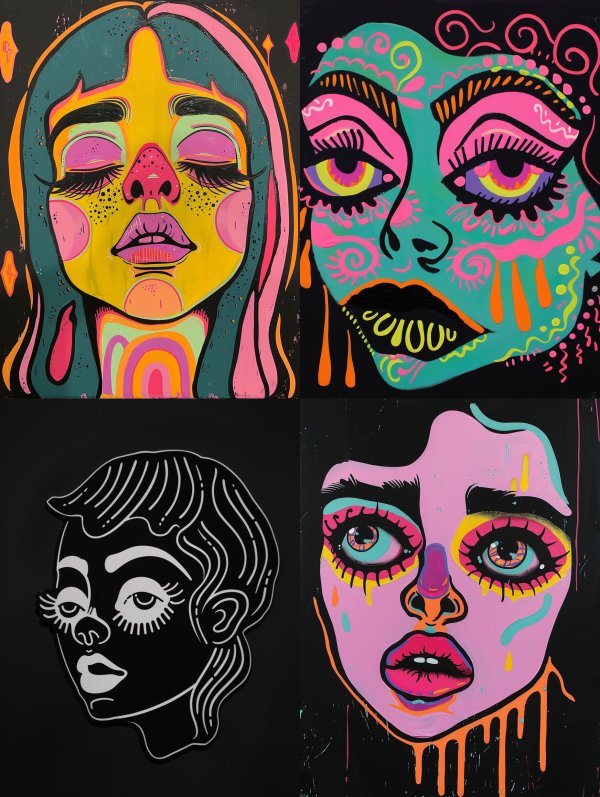 Neon Psychedelic Dream