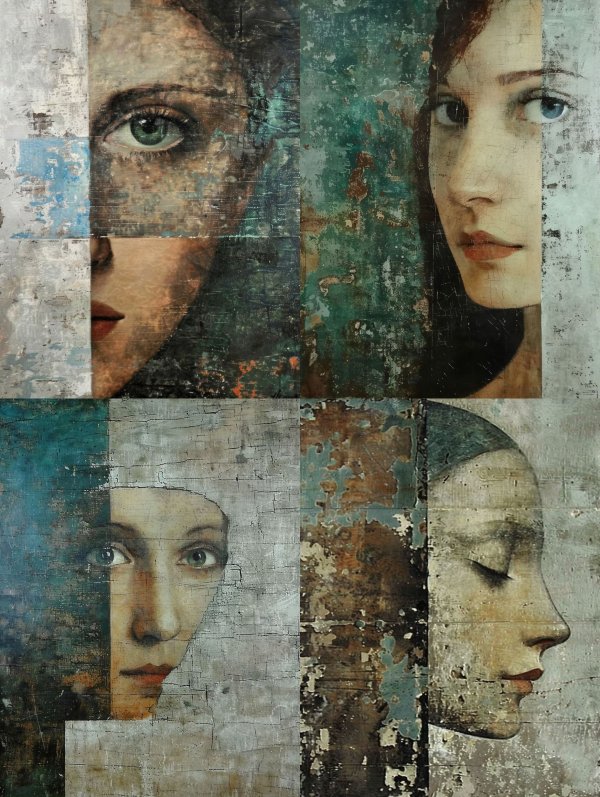 Fragmented Gaze of Ancient Echoes