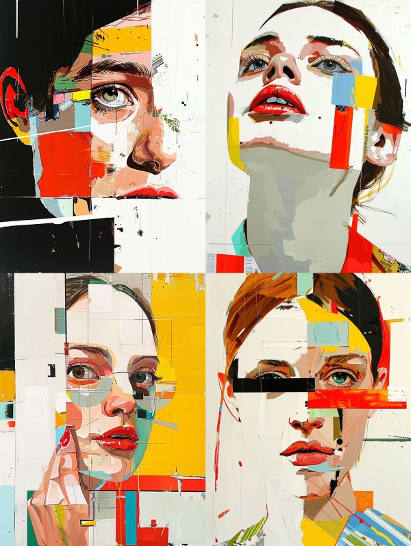 Fragmented Gaze of Modern Chaos
