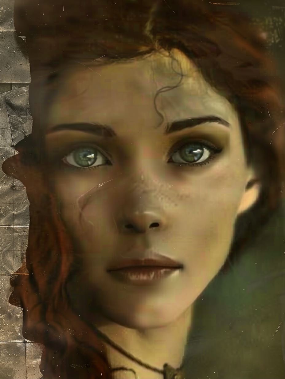 Mystic Amber Gaze