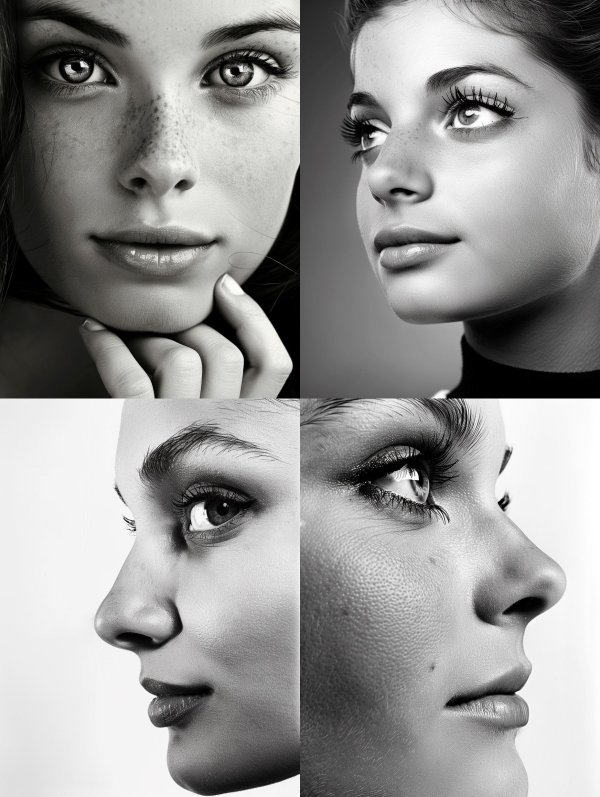 Timeless Monochrome Portrait Study