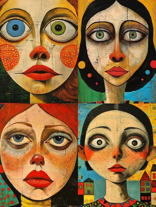 Surreal Pop Doll