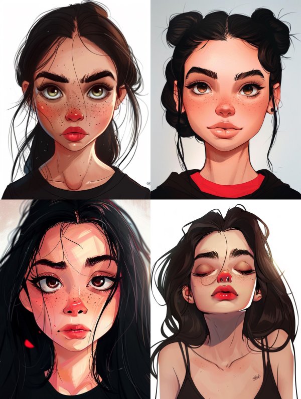 Moody Digital Portraiture Study