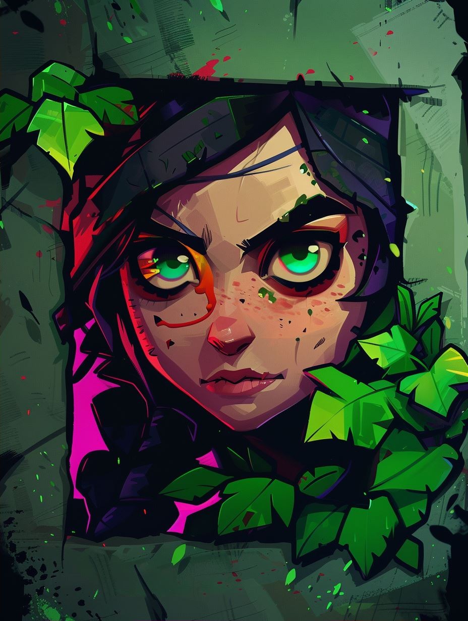 Neon Soul Portrait