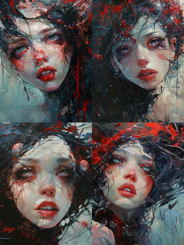 Crimson Chaos Portrait 2