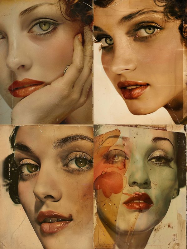 Ethereal Gaze Artistic Portraits