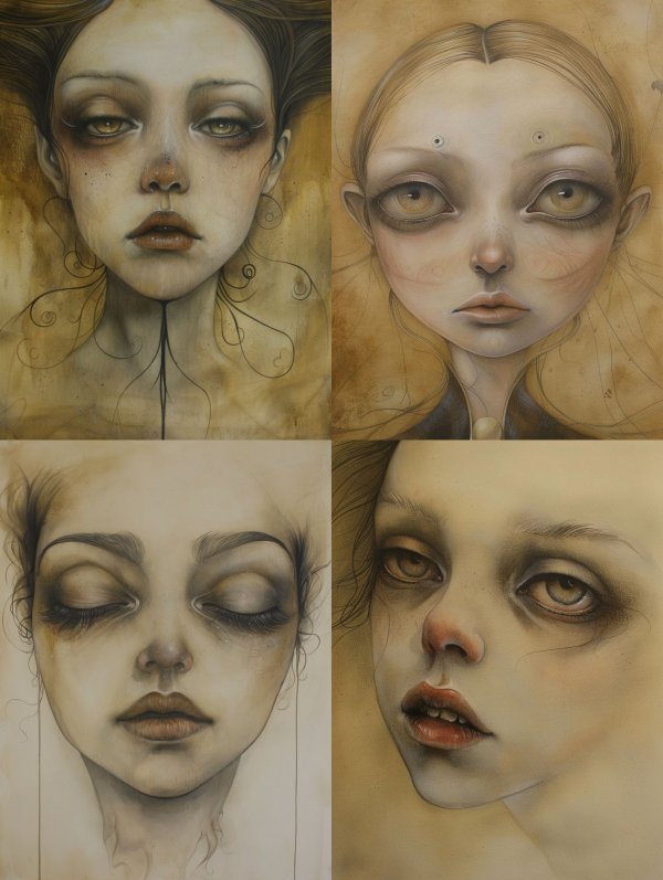 Sepia Soul Gaze