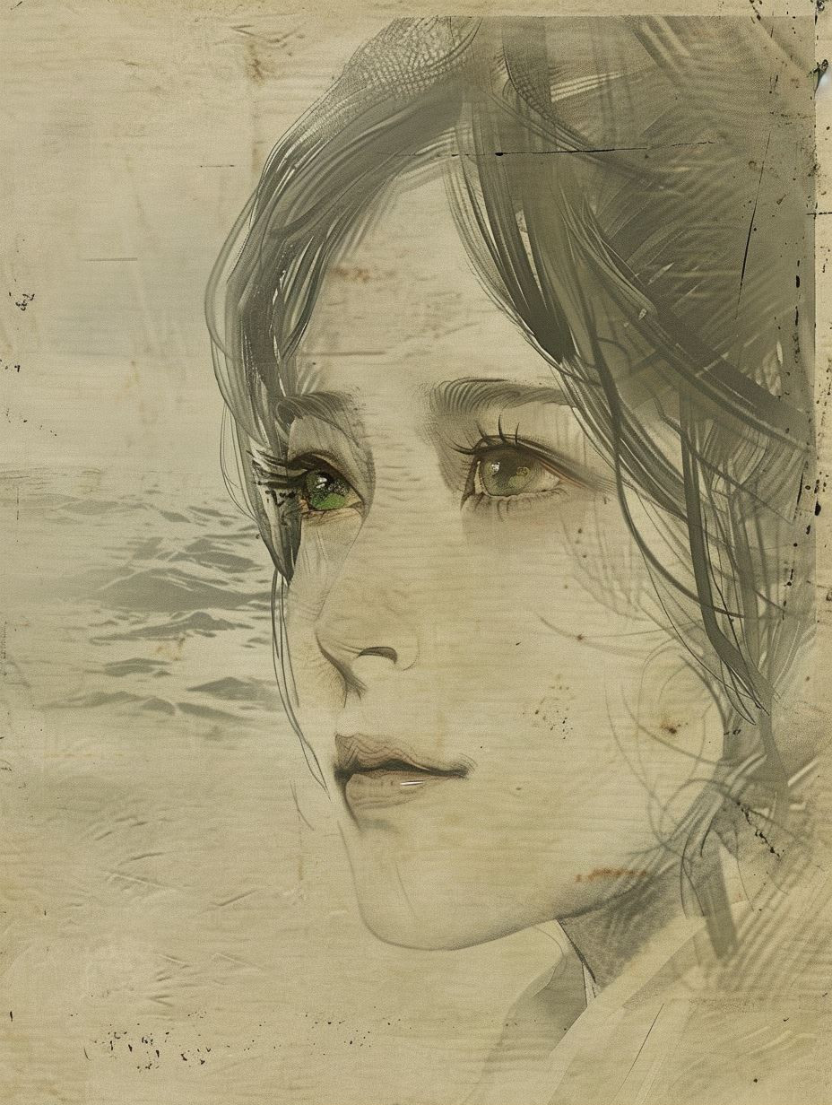 Ethereal Charcoal Portrait Study