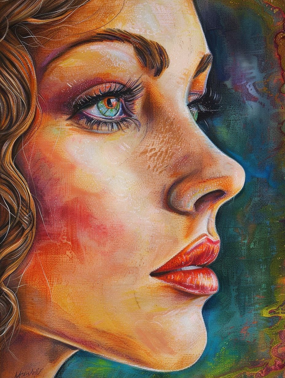 Prismatic Dream Portrait