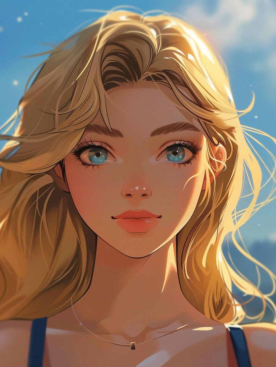 Golden Hour Anime Glow