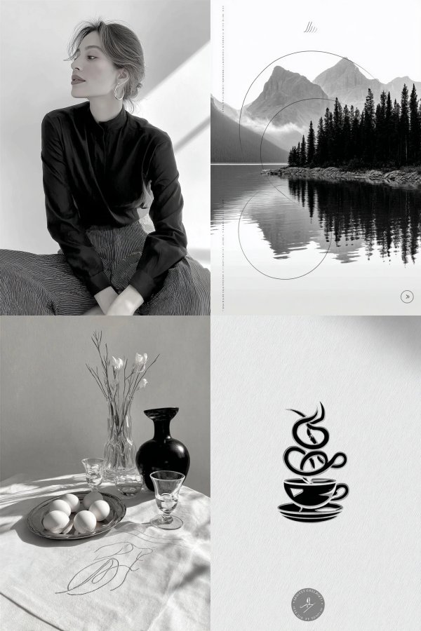 Monochrome Elegance