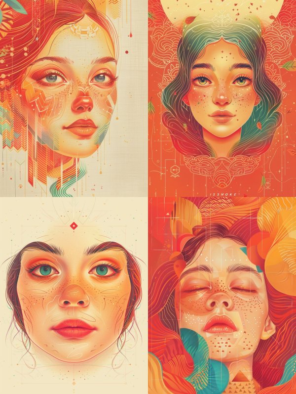 Geometric Radiance of a Muse