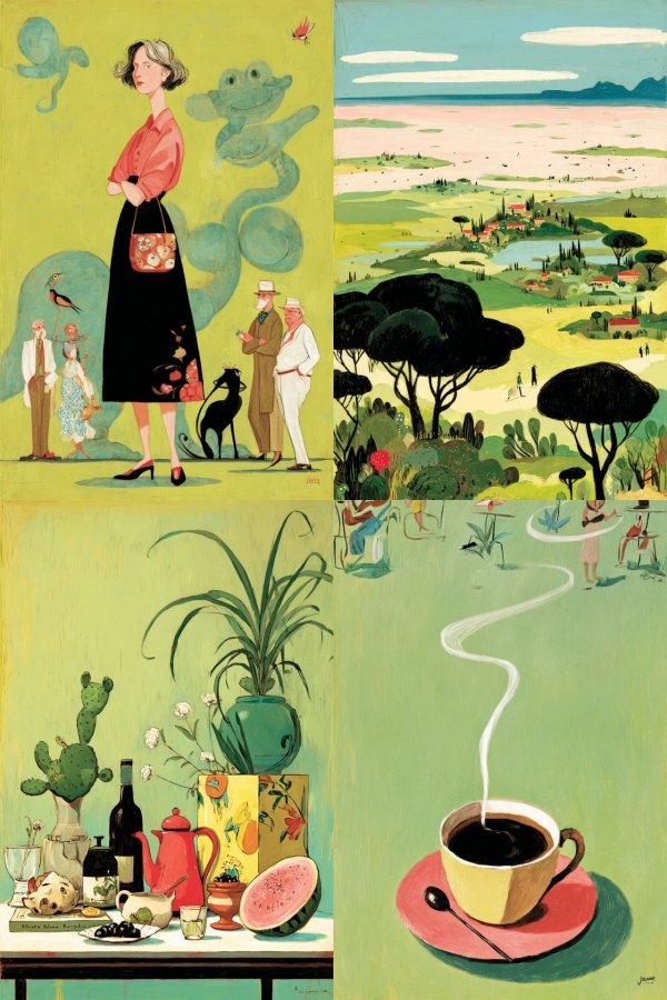 Whimsical Surrealist Portrait