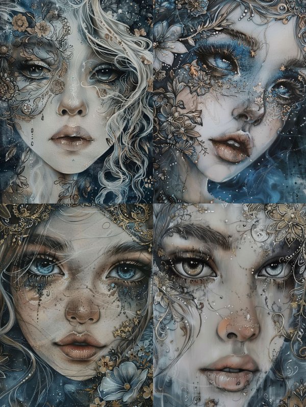 Celestial Floral Dream