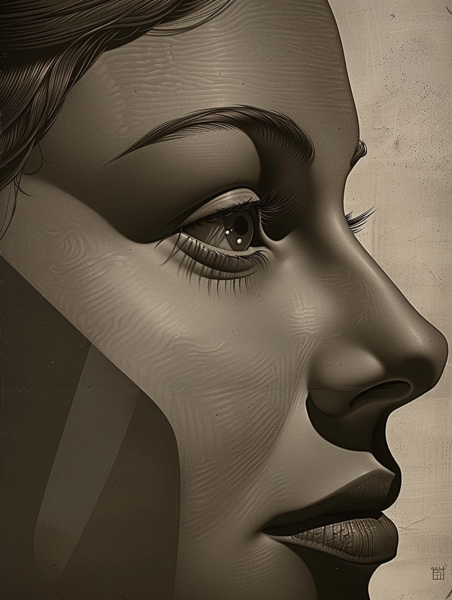 Golden Sculpted Elegance - Image 3