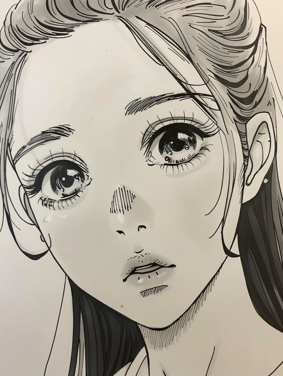 Soft Pastel Manga Portrait - Image 2