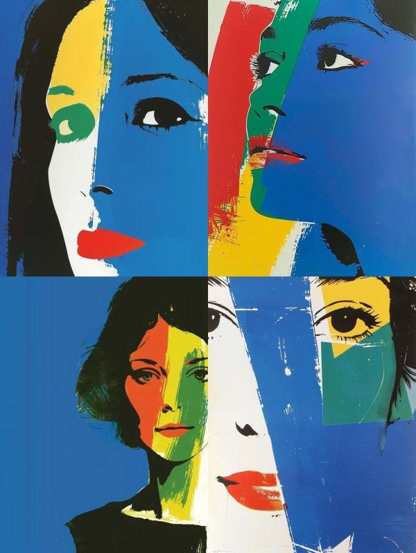Pop Art Prism Portrait