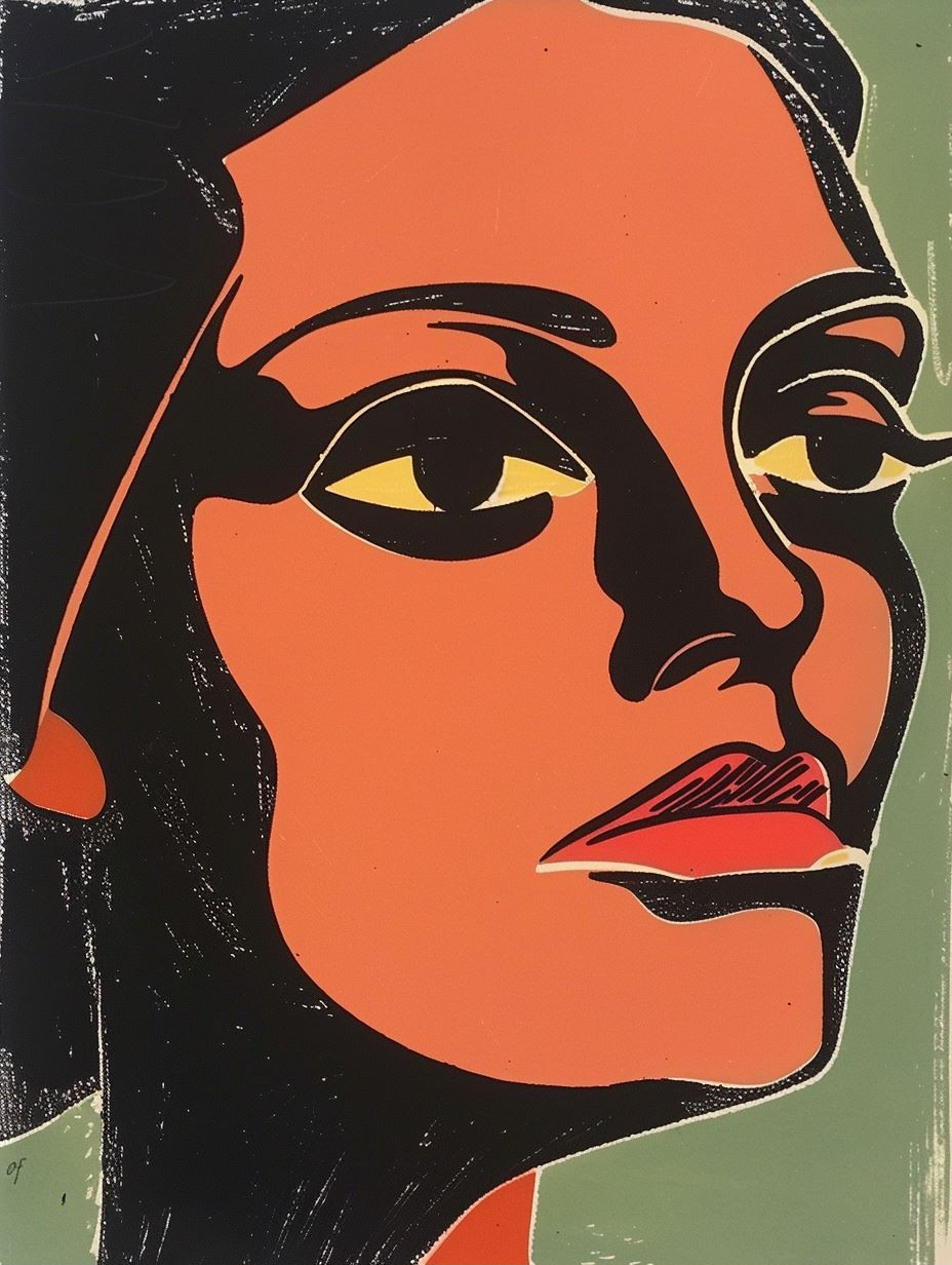 Bold Pop Portrait