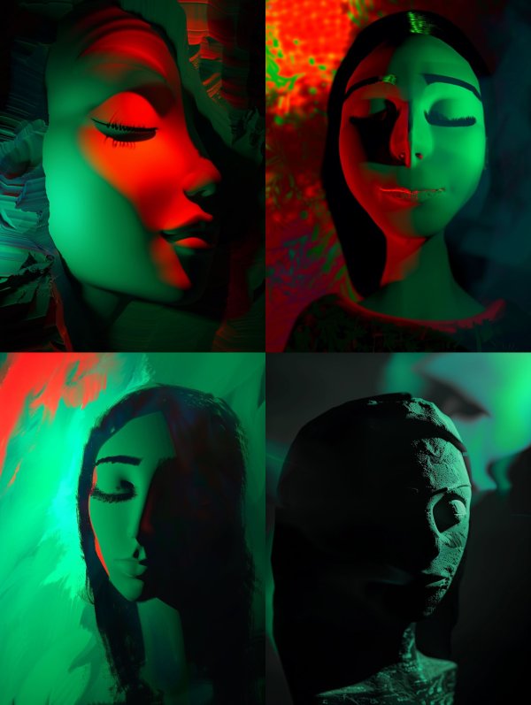 Neon Dreams of Digital Silence