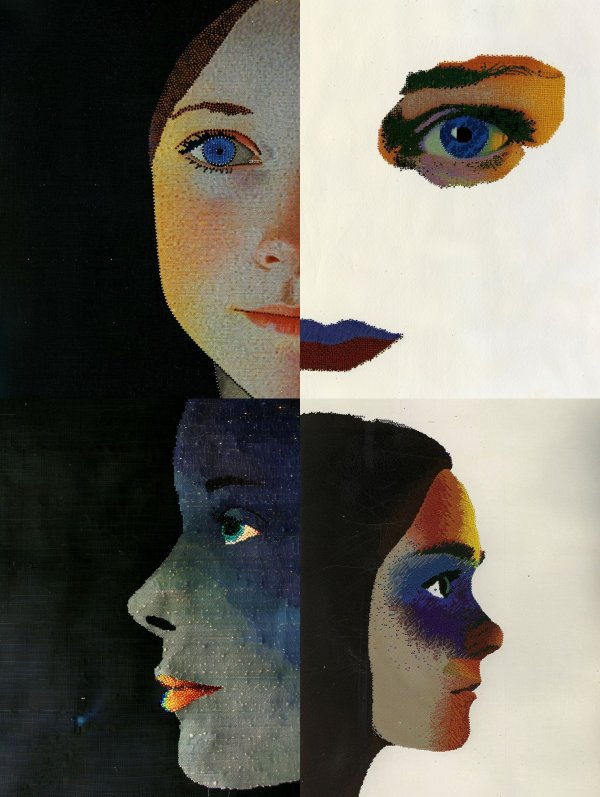 Digital Pointillism Portrait