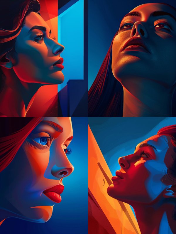 Neon Noir Gaze