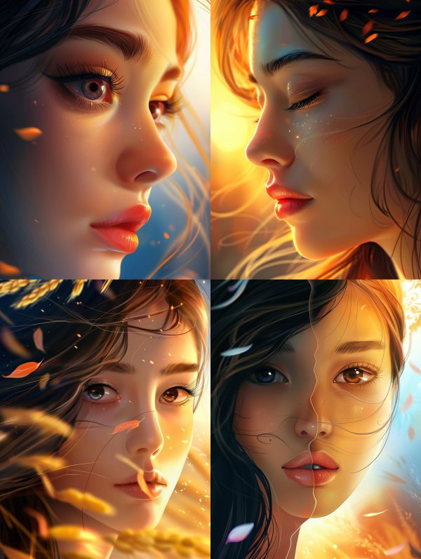 Ethereal Golden Glow