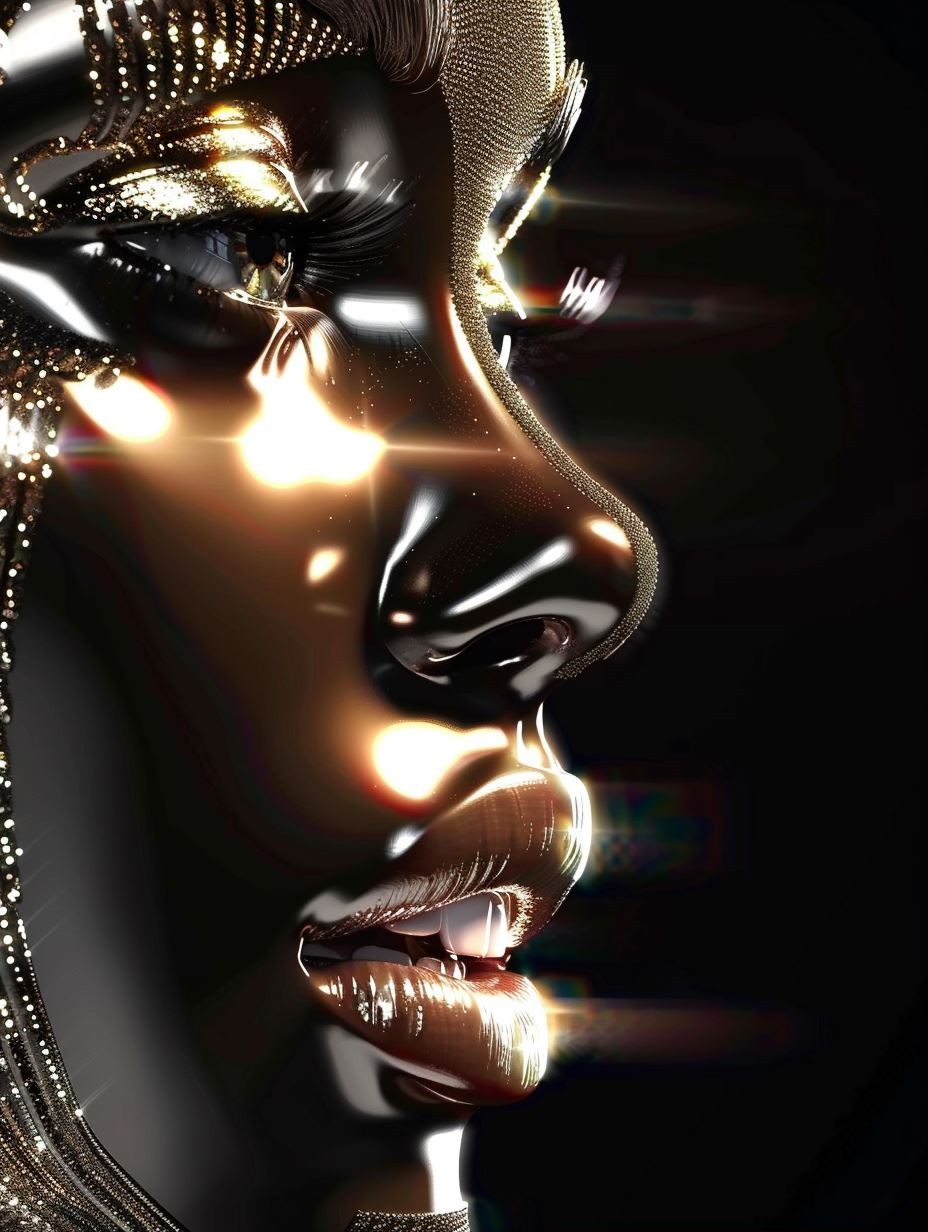 Golden Gilded Visage - Image 2