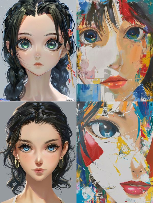 Ethereal Gaze of Glassy Eyes