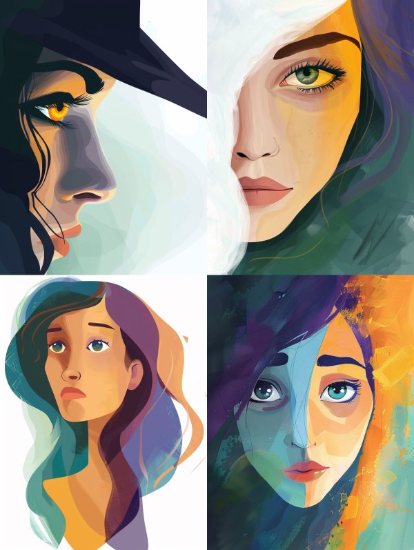 Mystic Amber Gaze