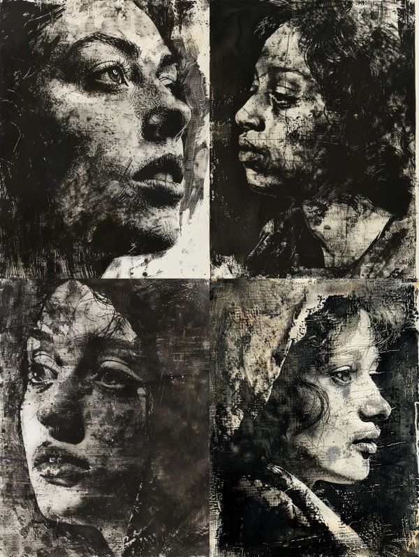 Shadowed Soul in Ink