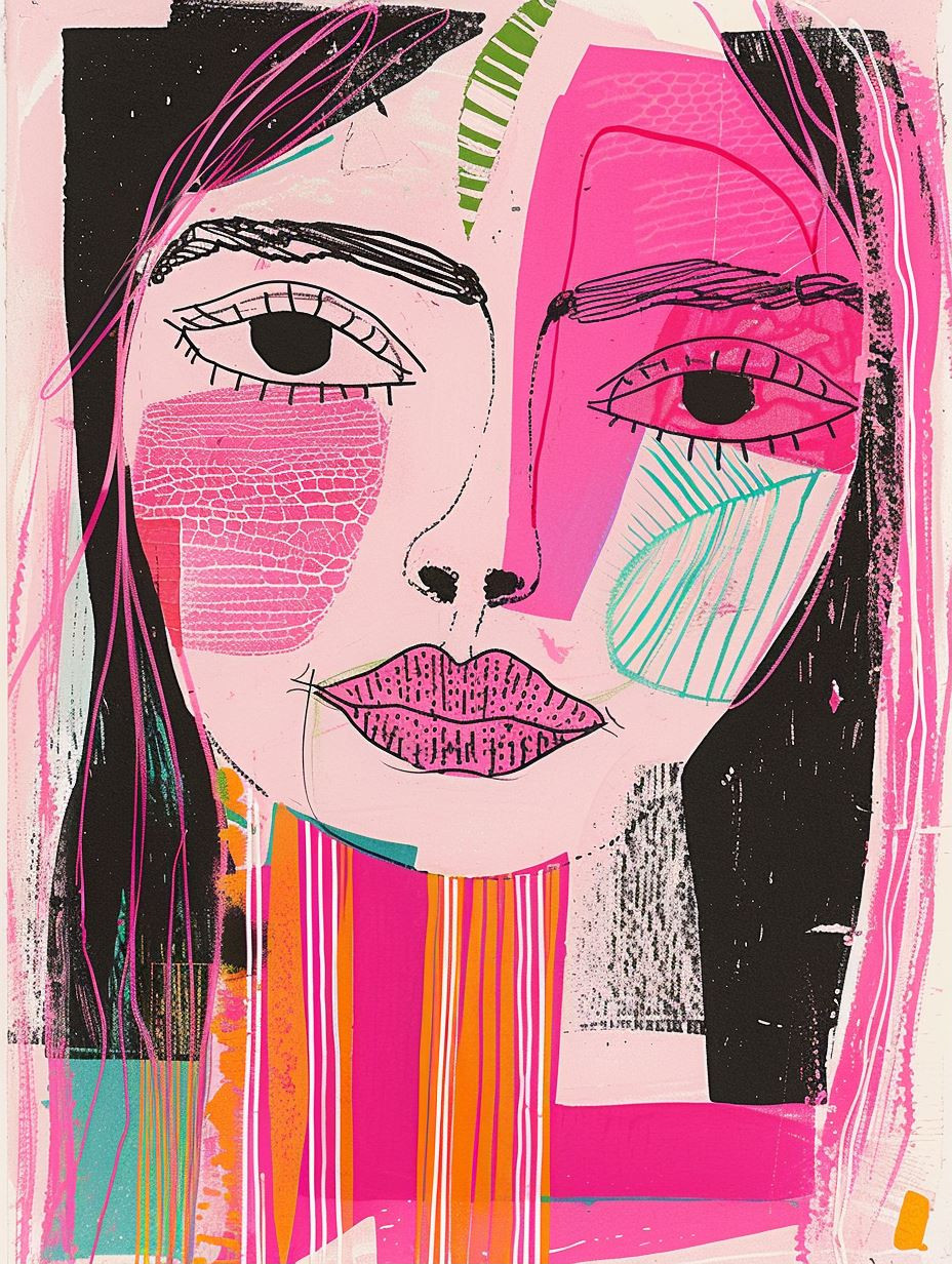 Neon Pop Art Portraiture